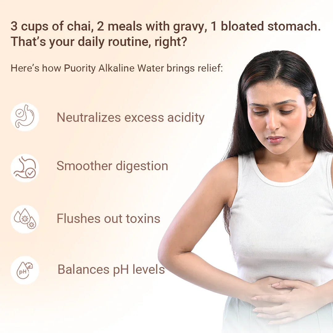 Puority Alkaline Maestro 3.5L Family Water Pitcher