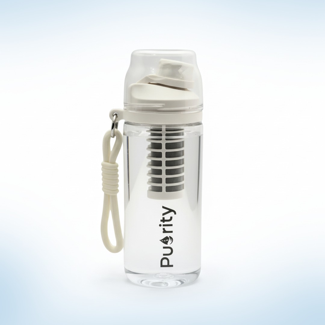 Puority Xpert Bottle - Alkaline Water Bottle for Healthier Daily Hydration (500 ML)