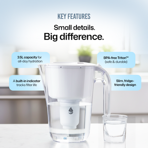 Puority Alkaline Maestro 3.5L Family Water Pitcher