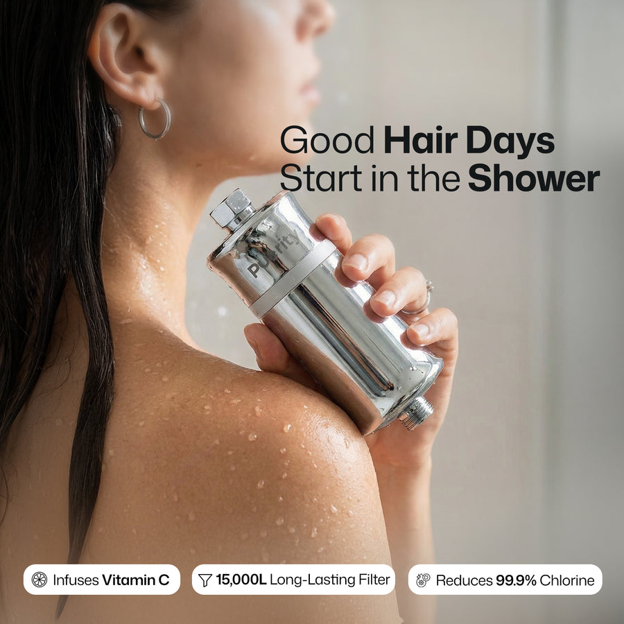 Puority Derma Flow Shower Filter for Healthy Skin & Hair